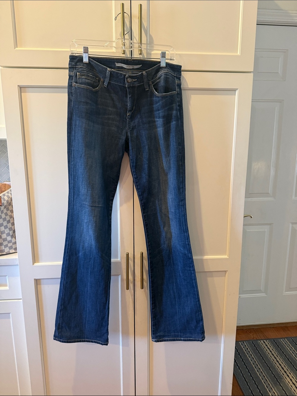 Joe's Jeans Dark Blue Flare Jeans The Honey Fit 29